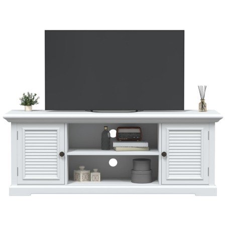 Mueble para TV madera de ingeniería blanco 110x30x41 cm en Muebles TV | Comprar online en Foru.es