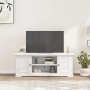 Mueble para TV madera de ingeniería blanco 110x30x41 cm en Muebles TV | Comprar online en Foru.es