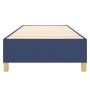 Estructura de cama de tela azul 90x190 cm de vidaXL, Camas y somieres - Ref: Foro24-3120927, Precio: 73,18 €, Descuento: %
