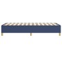 Estructura de cama de tela azul 90x190 cm de vidaXL, Camas y somieres - Ref: Foro24-3120927, Precio: 73,18 €, Descuento: %