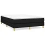 Black fabric bed frame 140x200 cm by vidaXL, Beds and slatted bases - Ref: Foro24-3120616, Price: 110,11 €, Discount: %