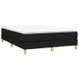Black fabric bed frame 140x200 cm by vidaXL, Beds and slatted bases - Ref: Foro24-3120616, Price: 110,11 €, Discount: %