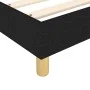 Black fabric bed frame 140x200 cm by vidaXL, Beds and slatted bases - Ref: Foro24-3120616, Price: 110,11 €, Discount: %