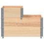 Arriate elevado de 3 niveles madera maciza de pino 120x80 cm en Macetas y jardineras | Comprar online en Foru.es