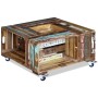 Mesa de centro madera maciza reciclada 70x70x35 cm de vidaXL, Mesas de centro - Ref: Foro24-243306, Precio: 222,46 €, Descuen...