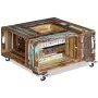 Mesa de centro madera maciza reciclada 70x70x35 cm de vidaXL, Mesas de centro - Ref: Foro24-243306, Precio: 219,97 €, Descuen...