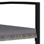 Juego de comedor para jardín 5 piezas ratán sintético gris en Conjuntos de jardín | Comprar online en Foru.es