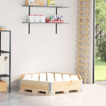 Arriate elevado hexagonal madera maciza de pino 160x160 cm en Macetas y jardineras | Comprar online en Foru.es