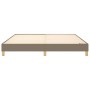 Estructura de cama de tela gris taupe 160x200 cm de vidaXL, Camas y somieres - Ref: Foro24-3120626, Precio: 117,98 €, Descuen...