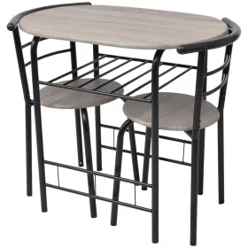 Juego de barra de desayuno MDF de vidaXL, muebles para cocinas y comedores - Ref: Foro24-243001, Precio: 112,77 €, Descuento: %