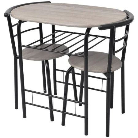 Juego de barra de desayuno MDF de vidaXL, muebles para cocinas y comedores - Ref: Foro24-243001, Precio: 112,77 €, Descuento: %
