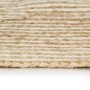 Alfombra de yute tejida a mano diseño espiral blanco 120 cm de vidaXL, Alfombras - Ref: Foro24-133717, Precio: 49,89 €, Descu...