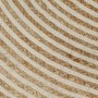 Alfombra de yute tejida a mano diseño espiral blanco 120 cm de vidaXL, Alfombras - Ref: Foro24-133717, Precio: 49,89 €, Descu...