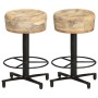 Taburetes de cocina 2 unidades madera maciza de mango 52 cm de vidaXL, Taburetes de cocina - Ref: Foro24-321963, Precio: 120,...