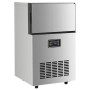 Máquina de hacer cubitos de hielo plateada 45 kg/24 h de vidaXL, Máquinas de hielo - Ref: Foro24-153682, Precio: 415,72 €, De...