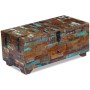 Mesa de centro baúl de madera maciza reciclada 80x40x35 cm de vidaXL, Mesas de centro - Ref: Foro24-243320, Precio: 297,66 €,...