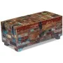Mesa de centro baúl de madera maciza reciclada 80x40x35 cm de vidaXL, Mesas de centro - Ref: Foro24-243320, Precio: 371,59 €,...