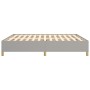 Estructura de cama gris claro tela 180x200 cm de vidaXL, Camas y somieres - Ref: Foro24-3120977, Precio: 163,06 €, Descuento: %