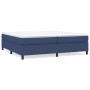 Estructura de cama de tela gris taupe azul 200x200 cm de vidaXL, Camas y somieres - Ref: Foro24-3120892, Precio: 137,54 €, De...