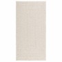 Alfombra ZIZUR apariencia yute interior exterior crema 80x150cm en Alfombras | Comprar online en Foru.es
