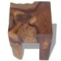 Taburete de madera maciza de teca de vidaXL, Taburetes y sillas plegables - Ref: Foro24-243471, Precio: 88,75 €, Descuento: %