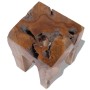 Taburete de madera maciza de teca de vidaXL, Taburetes y sillas plegables - Ref: Foro24-243471, Precio: 115,24 €, Descuento: %