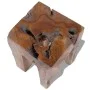 Taburete de madera maciza de teca de vidaXL, Taburetes y sillas plegables - Ref: Foro24-243471, Precio: 88,75 €, Descuento: %