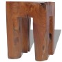 Taburete de madera maciza de teca de vidaXL, Taburetes y sillas plegables - Ref: Foro24-243471, Precio: 115,24 €, Descuento: %