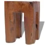 Taburete de madera maciza de teca de vidaXL, Taburetes y sillas plegables - Ref: Foro24-243471, Precio: 88,75 €, Descuento: %
