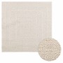 Alfombra ZIZUR apariencia yute interior exterior crema en Alfombras | Comprar online en Foru.es