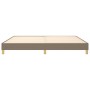 Estructura de cama de tela gris taupe 200x200 cm de vidaXL, Camas y somieres - Ref: Foro24-3120642, Precio: 126,49 €, Descuen...
