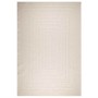 Alfombra ZIZUR apariencia yute interior exterior crema en Alfombras | Comprar online en Foru.es
