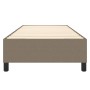 Estructura de cama de tela gris taupe 90x190 cm de vidaXL, Camas y somieres - Ref: Foro24-3120826, Precio: 95,03 €, Descuento: %