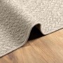Alfombra ZIZUR apariencia yute interior exterior crema 60x110cm en Alfombras | Comprar online en Foru.es
