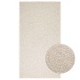 Alfombra ZIZUR apariencia yute interior exterior crema 80x150cm en Alfombras | Comprar online en Foru.es