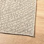 Alfombra ZIZUR apariencia yute interior exterior crema 80x250cm en Alfombras | Comprar online en Foru.es