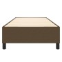 Estructura de cama de tela marrón 100x200 cm de vidaXL, Camas y somieres - Ref: Foro24-3120841, Precio: 85,70 €, Descuento: %