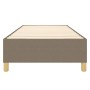 Estructura de cama de tela gris taupe 100x200 cm de vidaXL, Camas y somieres - Ref: Foro24-3120941, Precio: 79,42 €, Descuent...