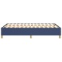 Estructura de cama de tela azul 120x200 cm de vidaXL, Camas y somieres - Ref: Foro24-3120951, Precio: 119,52 €, Descuento: %