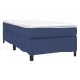 Estructura de cama de tela azul 90x200 cm de vidaXL, Camas y somieres - Ref: Foro24-3120836, Precio: 97,72 €, Descuento: %