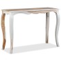 Mesa consola de madera maciza de sheesham 110x40x76 cm de vidaXL, Mesas auxiliares - Ref: Foro24-244348, Precio: 189,85 €, De...