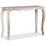 Mesa consola de madera maciza de sheesham 110x40x76 cm de vidaXL, Mesas auxiliares - Ref: Foro24-244348, Precio: 189,85 €, De...