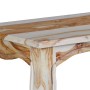 Mesa consola de madera maciza de sheesham 110x40x76 cm de vidaXL, Mesas auxiliares - Ref: Foro24-244348, Precio: 189,85 €, De...
