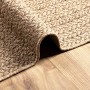 Alfombra ZIZUR apariencia yute interior exterior beige 80x150cm en Alfombras | Comprar online en Foru.es