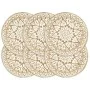 Manteles individuales redondos 6 uds yute blanco 38 cm de vidaXL, Manteles individuales - Ref: Foro24-133867, Precio: 26,35 €...
