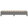 Estructura de cama de tela gris oscura 90x200 cm de vidaXL, Camas y somieres - Ref: Foro24-3120831, Precio: 115,98 €, Descuen...