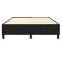 Estructura de cama de tela negro 140x190 cm de vidaXL, Camas y somieres - Ref: Foro24-3120856, Precio: 116,72 €, Descuento: %