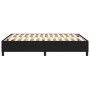 Estructura de cama de tela negro 140x190 cm de vidaXL, Camas y somieres - Ref: Foro24-3120856, Precio: 116,72 €, Descuento: %