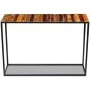 Mesa consola de madera maciza reciclada 110x35x76 cm de vidaXL, Mesas auxiliares - Ref: Foro24-243337, Precio: 86,68 €, Descu...