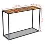 Mesa consola de madera maciza reciclada 110x35x76 cm de vidaXL, Mesas auxiliares - Ref: Foro24-243337, Precio: 86,68 €, Descu...
